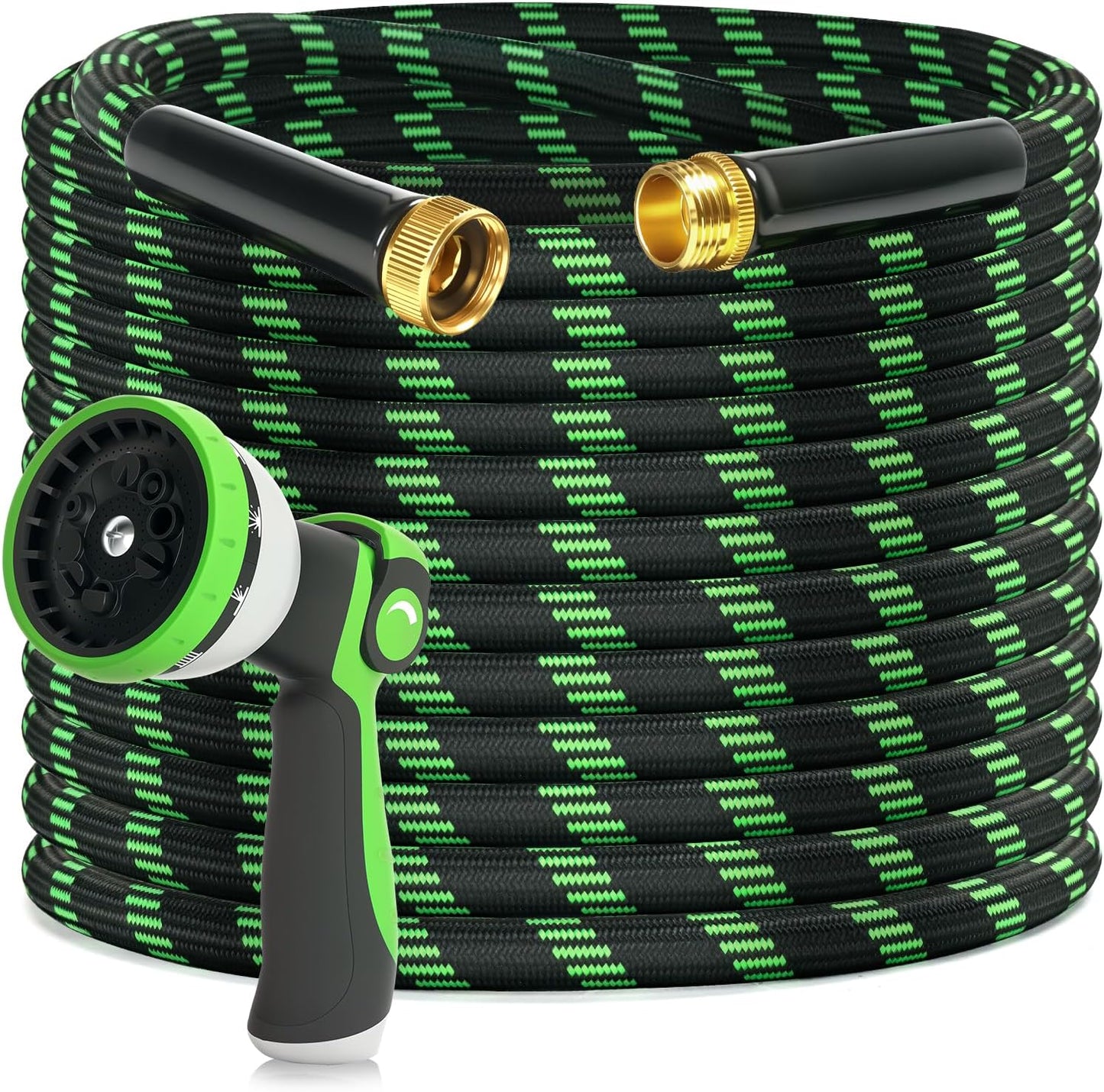 Expandable Garden Hose – Lightweight, Kink-Free Water Hose with Spray Nozzle for Lawn, Garden & Outdoor Use